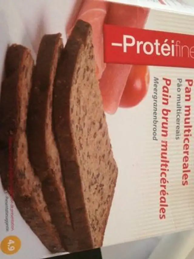 Ysonut Proteifine Pain Brun Multicéréales 5 Tranches