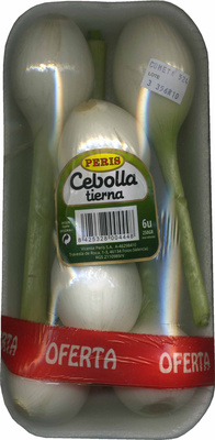 Cebollas tiernas