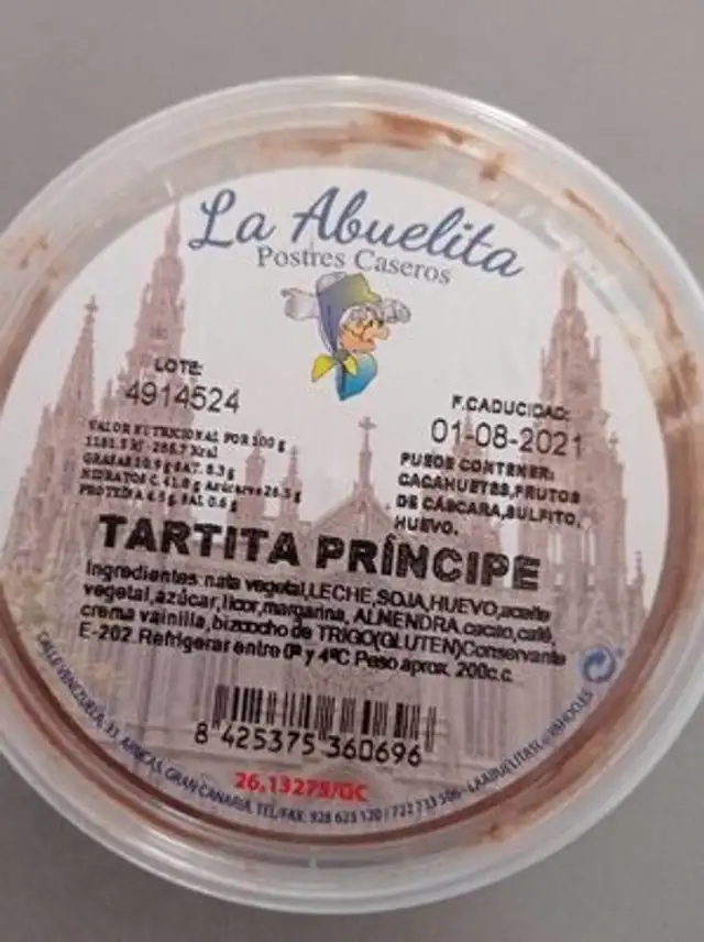 Tarta príncipe