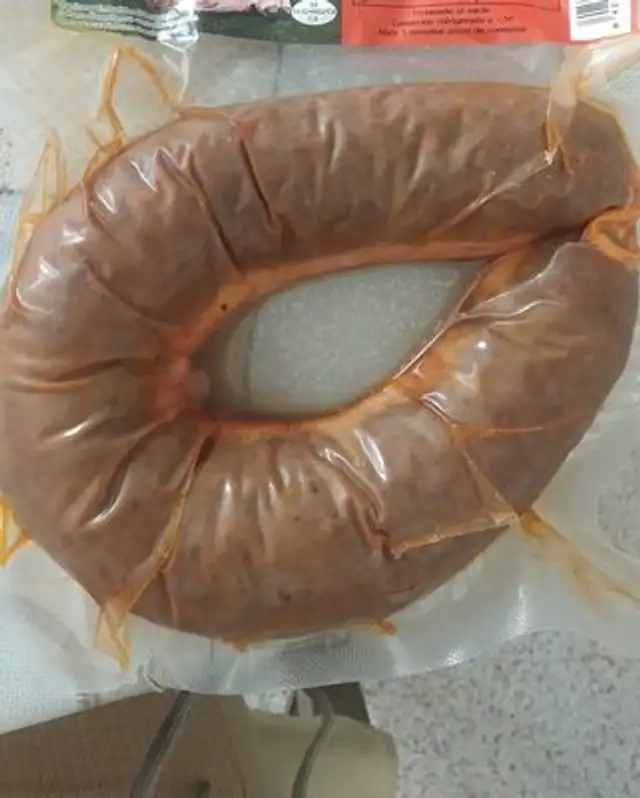 Morcilla cocida