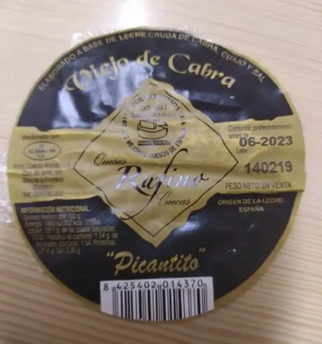 Queso viejo de cabra