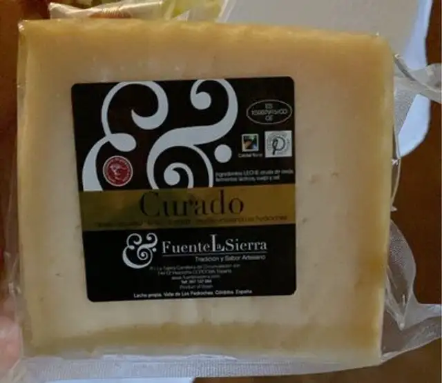 Queso curado de oveja