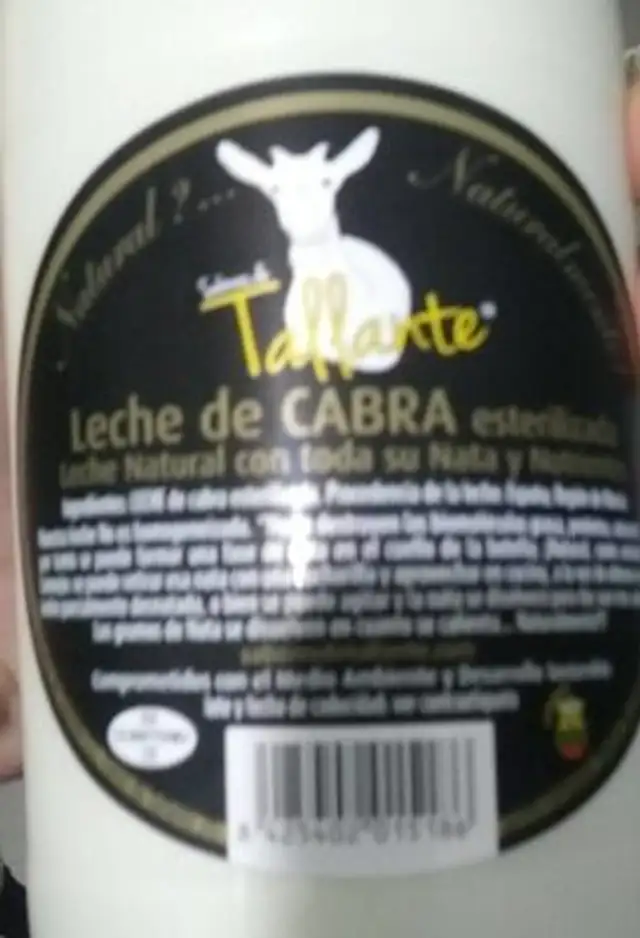 Leche de cabra Tallante