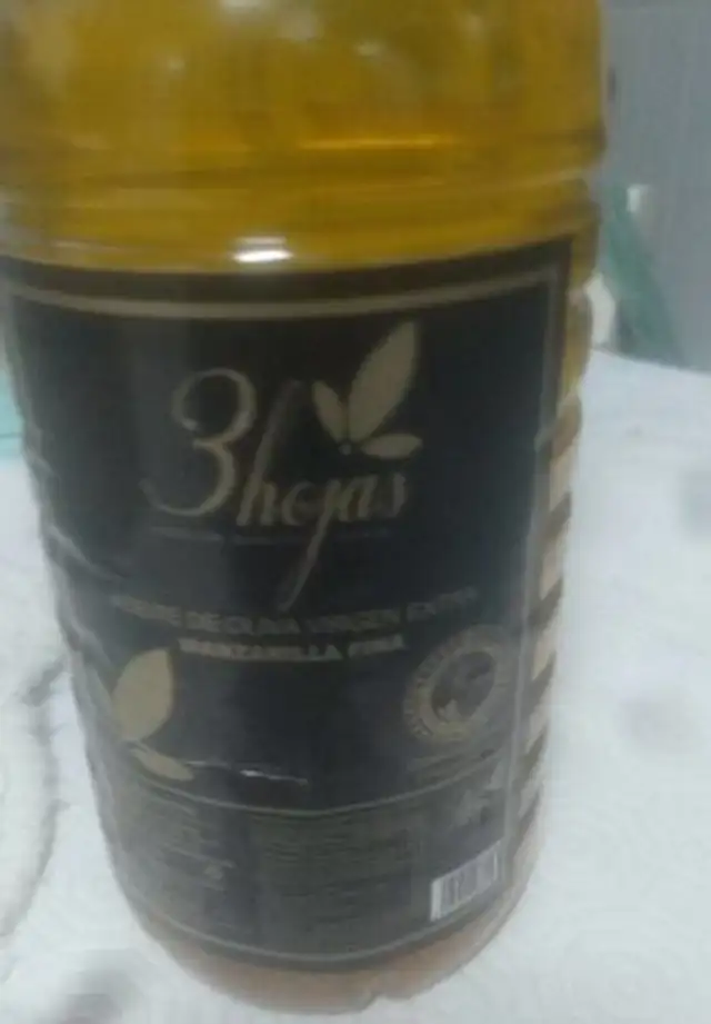 Aceite de oliva virgen extra manzanilla fina nutrition facts table