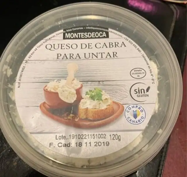 Queso de cabra para untar