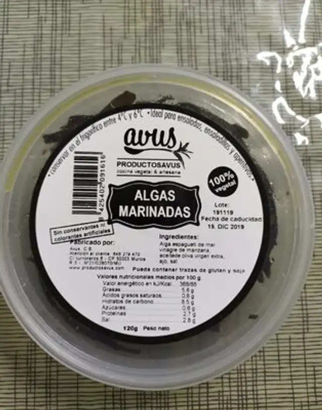 Algas Marinadas
