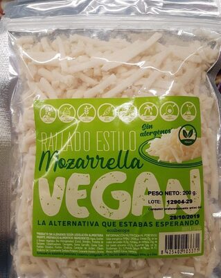 Rallado Estilo Mozzarella Vegan