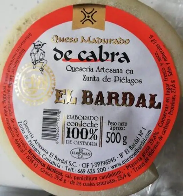 Queso madurado de cabra