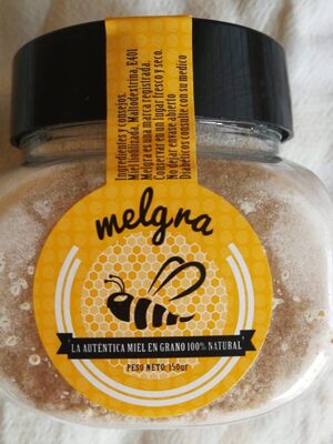 Miel en grano front packaging