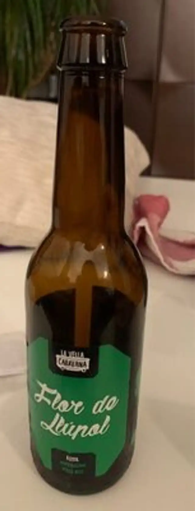 Cerveza flor de llúpol