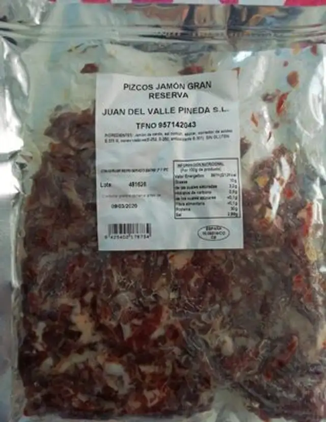 Pizcos de jamón gran reserva
