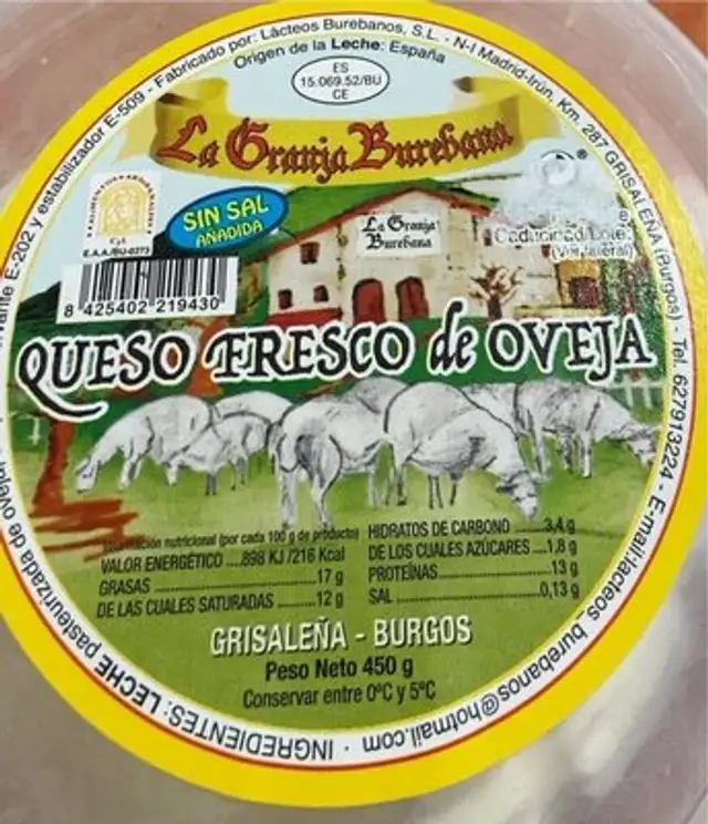Queso Fresco de Oveja