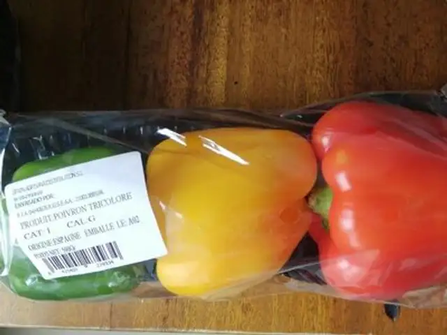 Poivron 3 couleurs