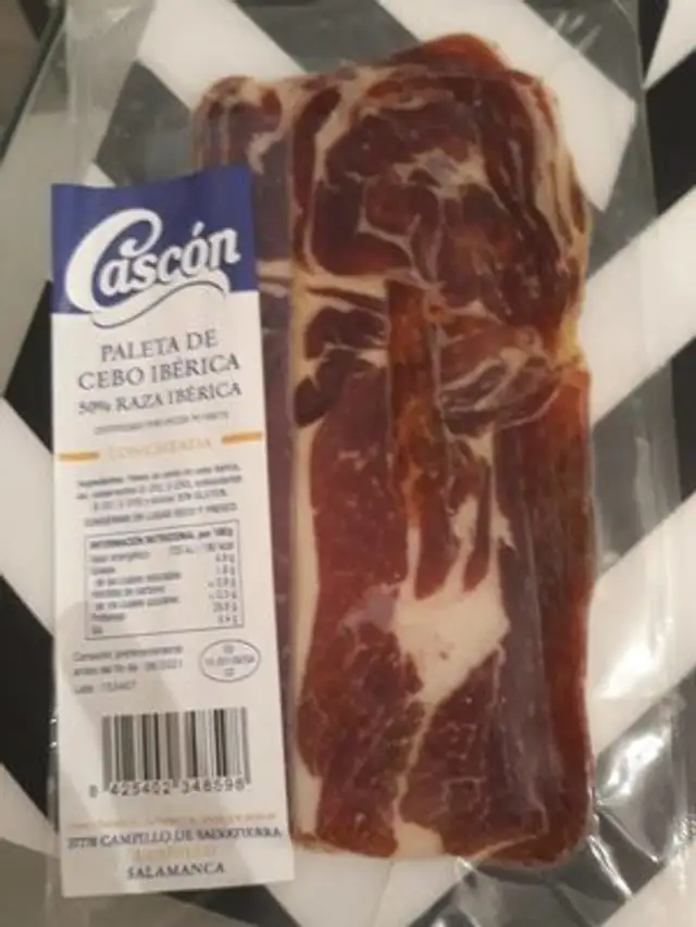 Paleta cebo ibérica