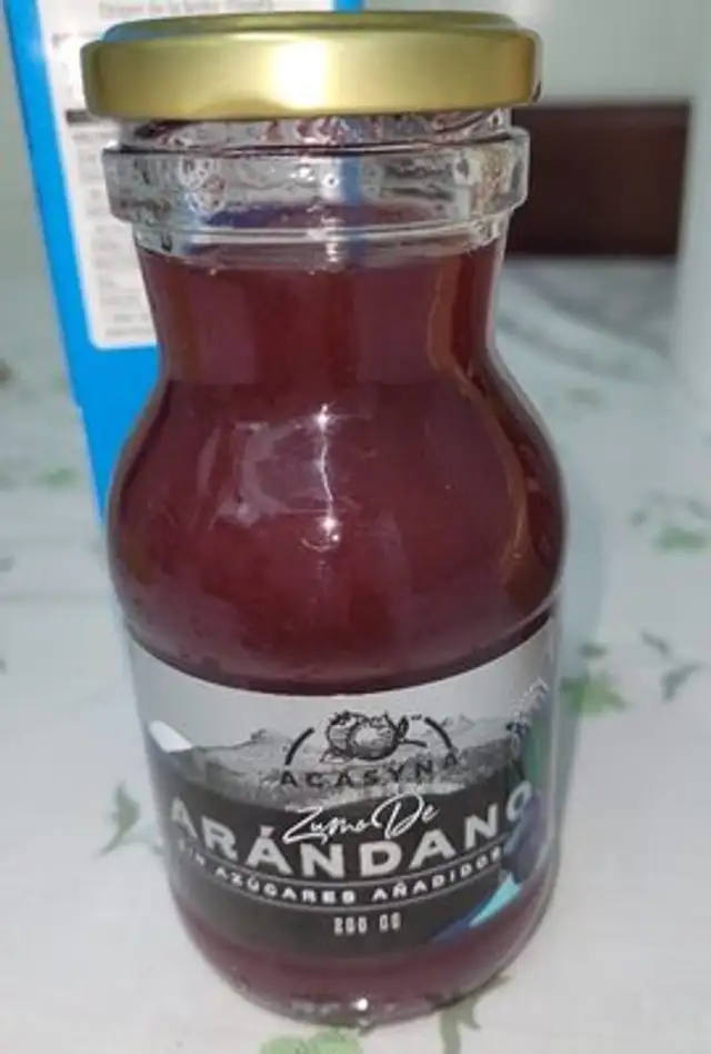 Zumo de Arándanos