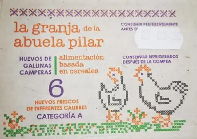 Huevos de gallinas camperas