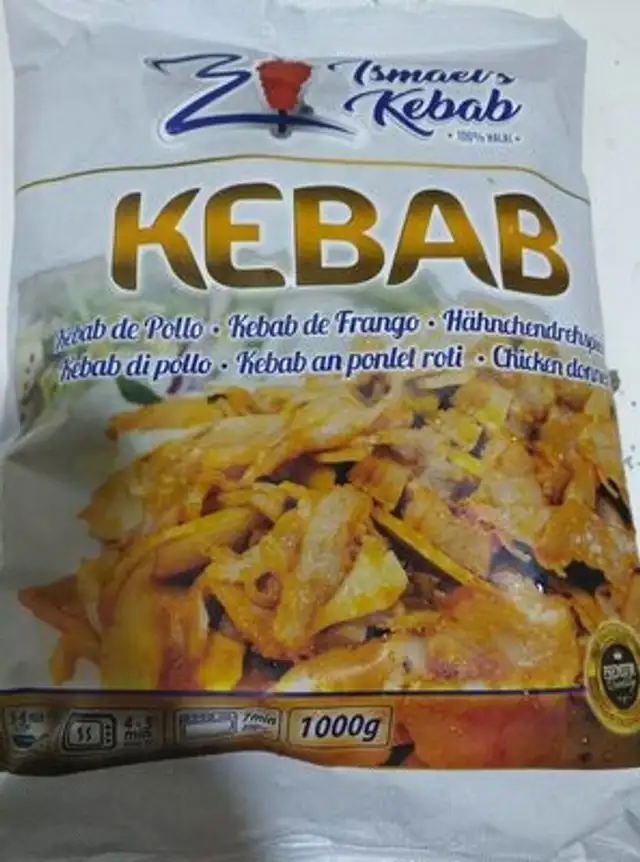 Kebab de pollo