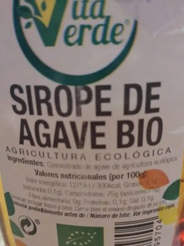 Sirope de agave