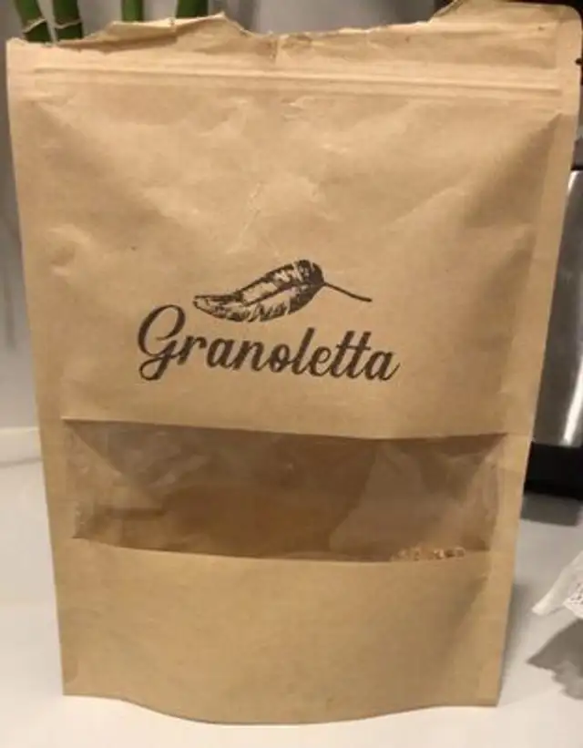 Granola de mango y jengibre