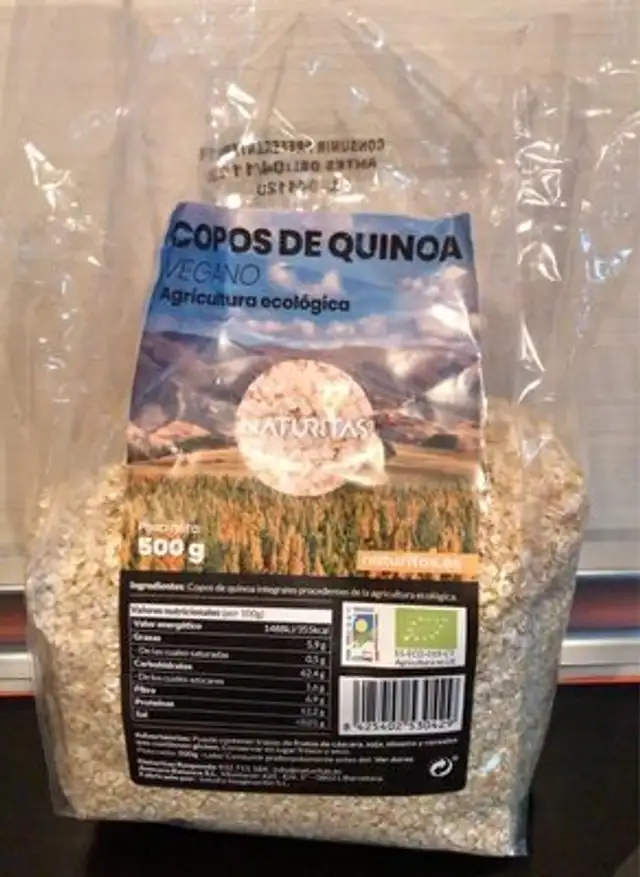 Copos de quinoa