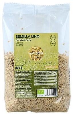 Semillas de lino front packaging