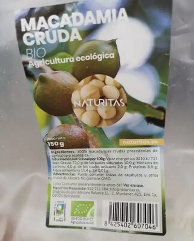 Nueces de Macadamia