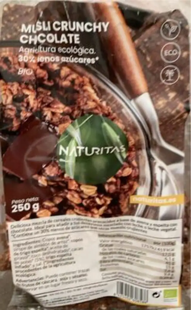 Muesli crunchy chocolate