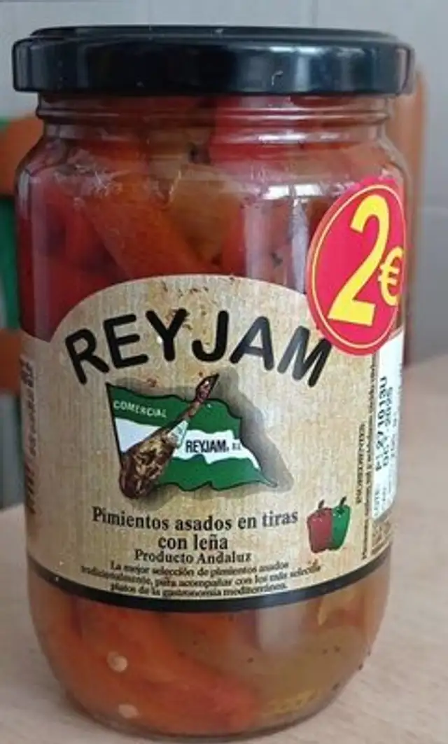 Pimientos asados