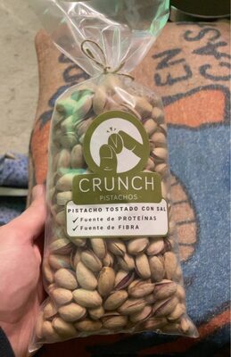 Pistacho tostado con sal front packaging