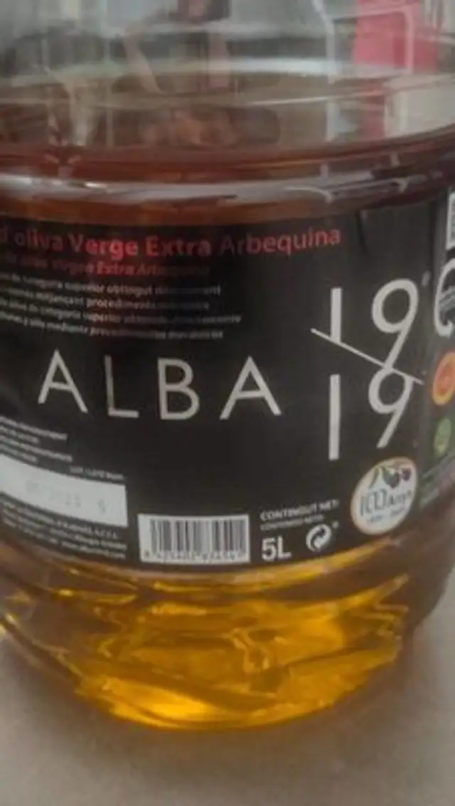 Aceite de oliva virgen extra arbequina