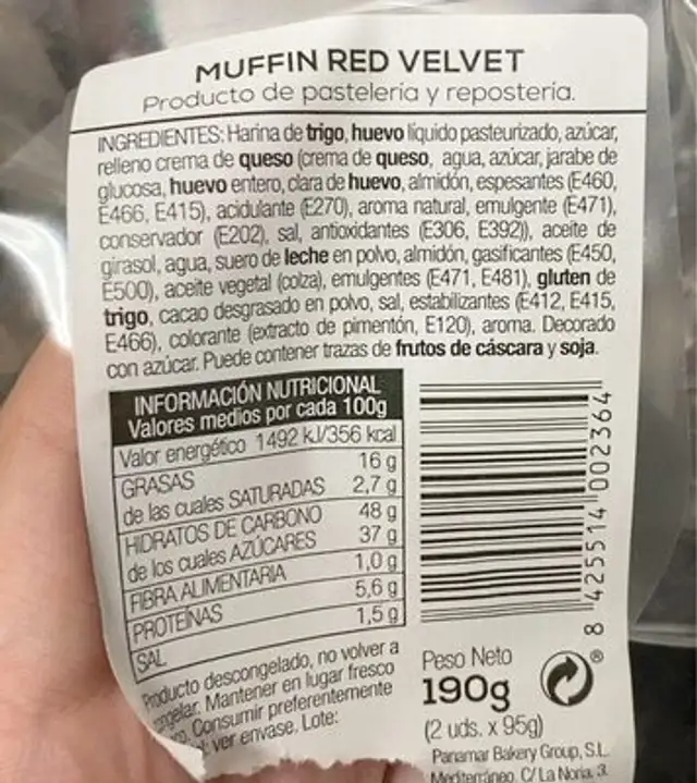 Muffin red velvet