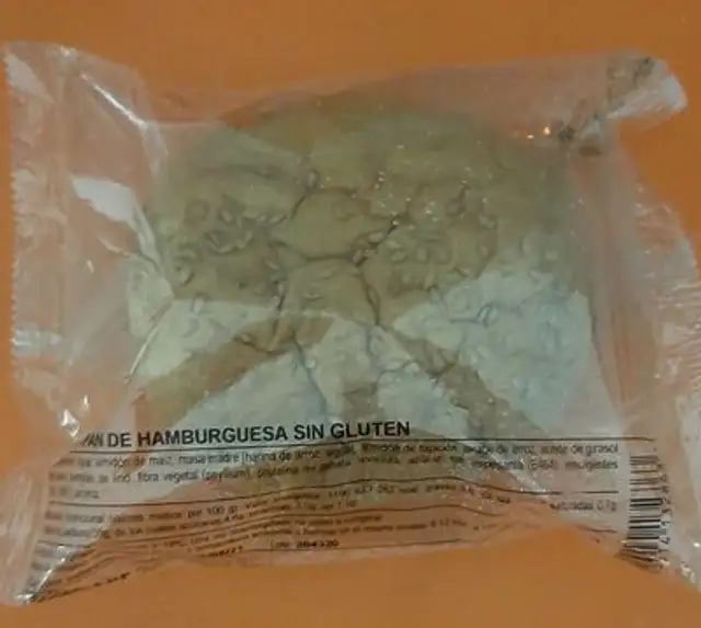 Pan de hamburguesa sin gluten