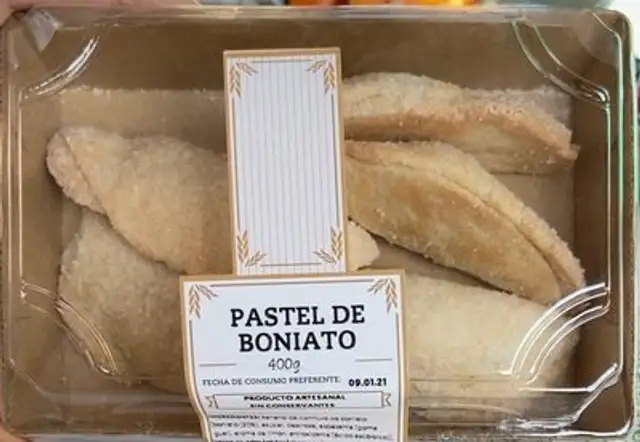 Pastel de boniato