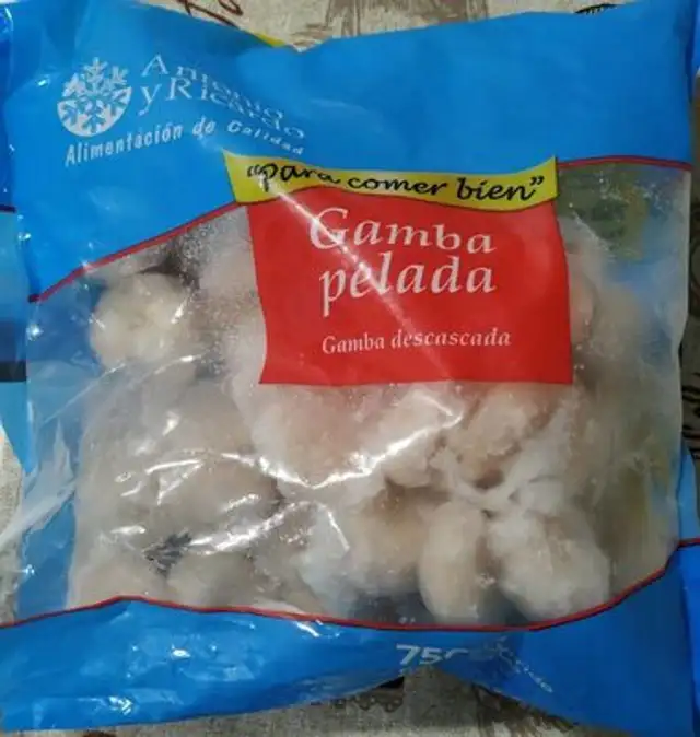 Gamba pelada front packaging