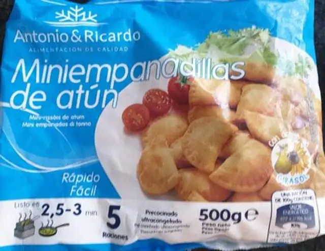 Mini empanadillas de atún