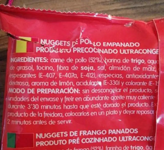 Nuggets de pollo