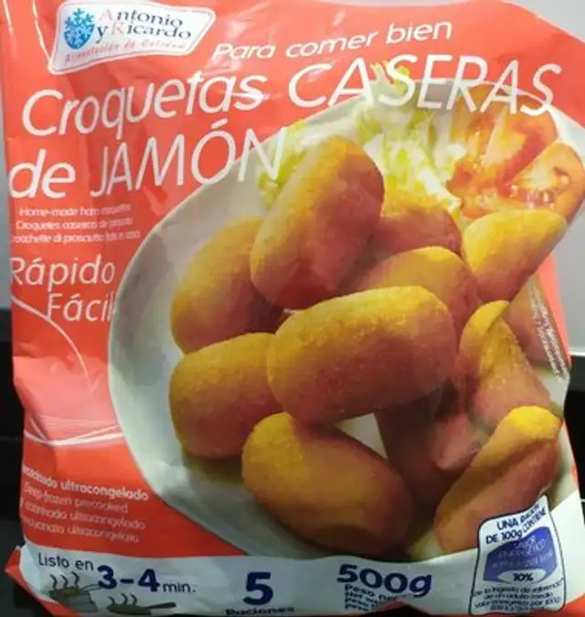 Croquetas caseras de jamón