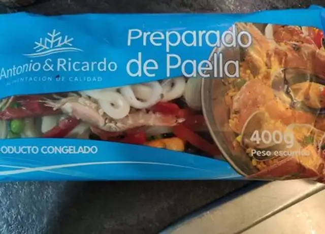 Preparado paella