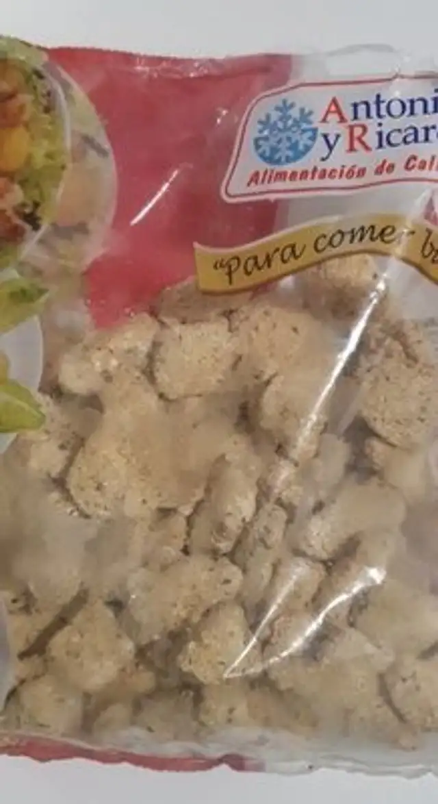 Nubes de pollo empanadas