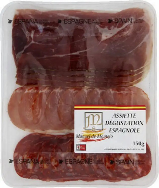 Assiette dégustation espagnole