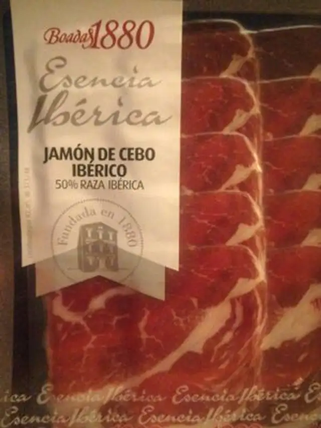Jamón de cerdo ibérico