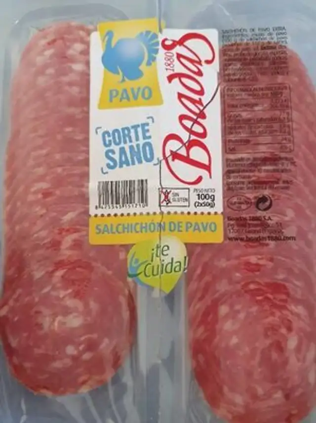 Salchichón de pavo