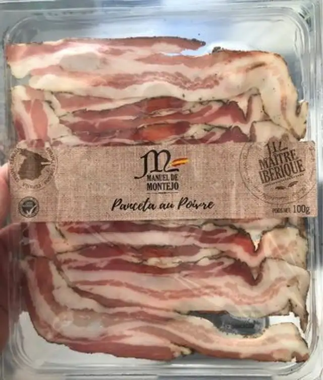 Panceta au poivre
