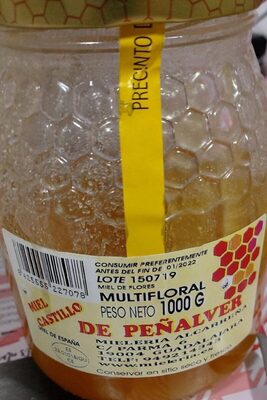 Miel multifloral front packaging