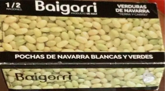 Pochas de navarra blancas i verdes