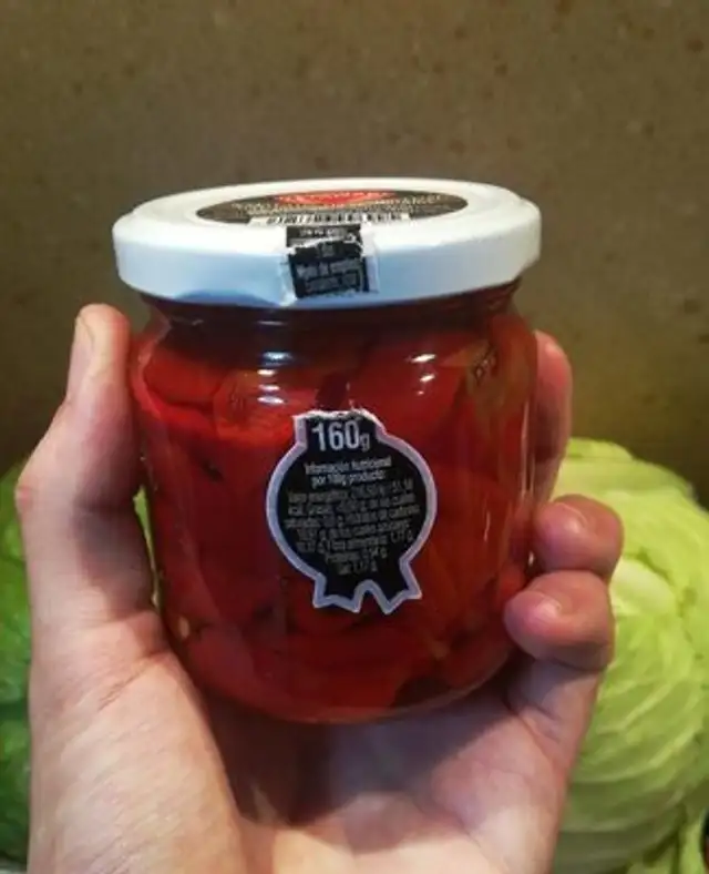 Ensalada de pimientos del piquillo de primera