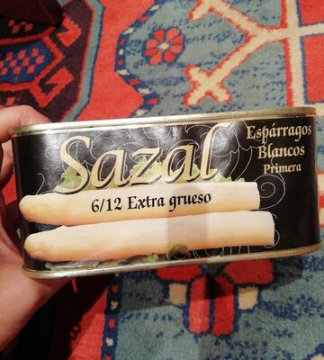Espárragos blancos front packaging