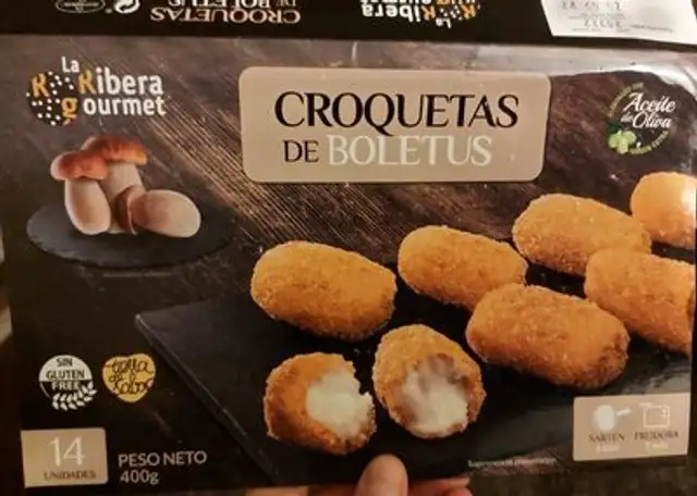 Croquetas  de boletus