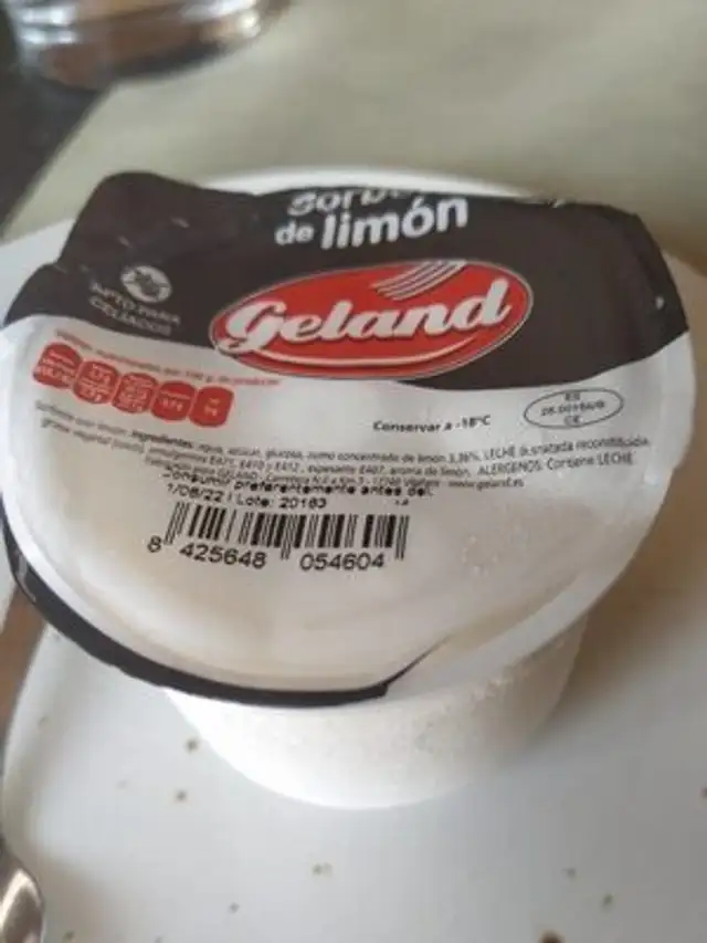 Sorbete de limu