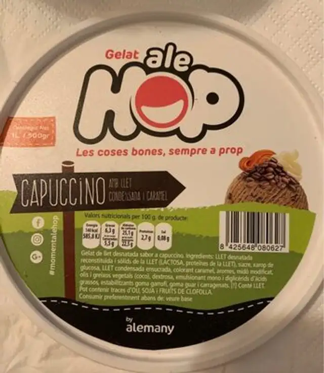 Gelat Ale Hop Capuccino